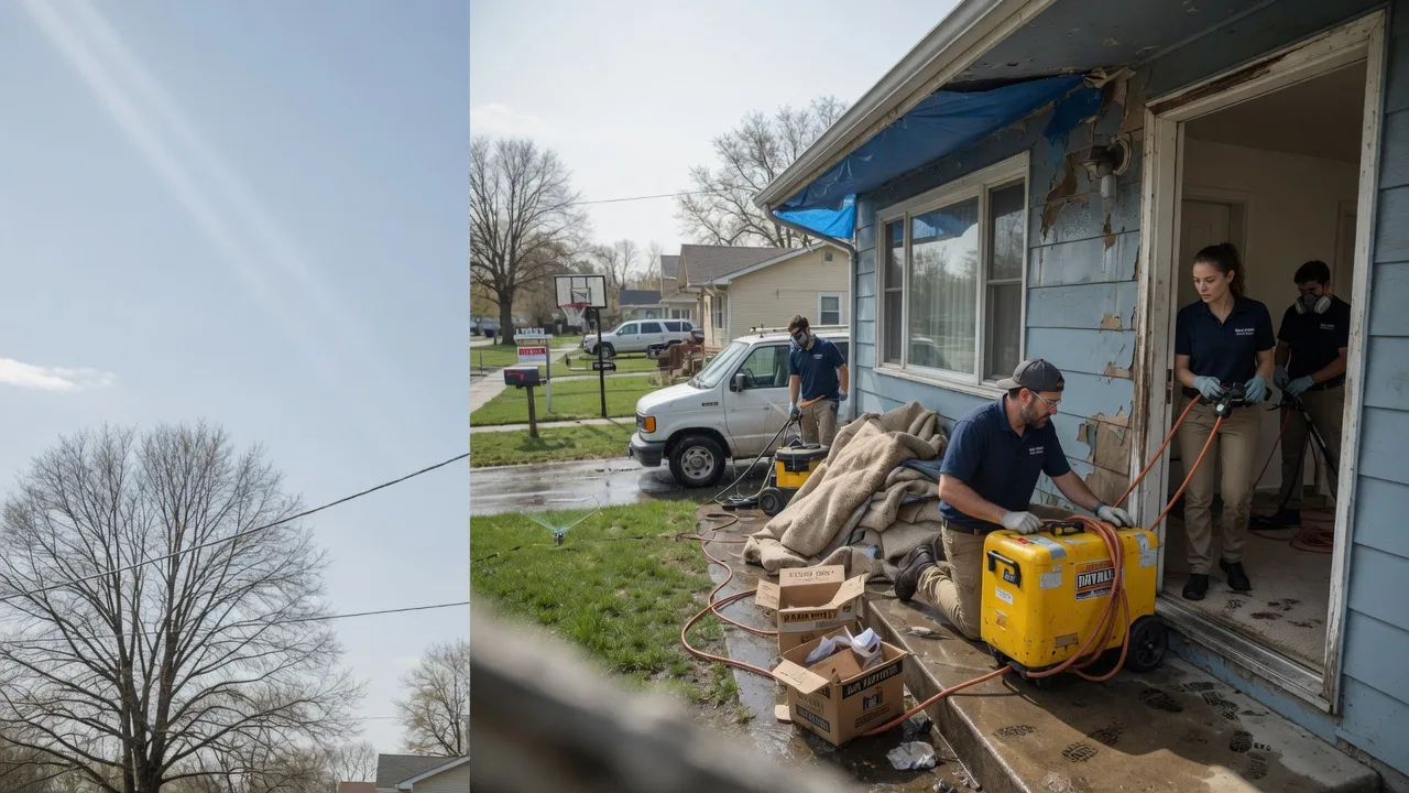 Basement Flood Cleanup in Byram, MS near me